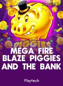 Mega Fire Blaze Piggies And The Bank game cover