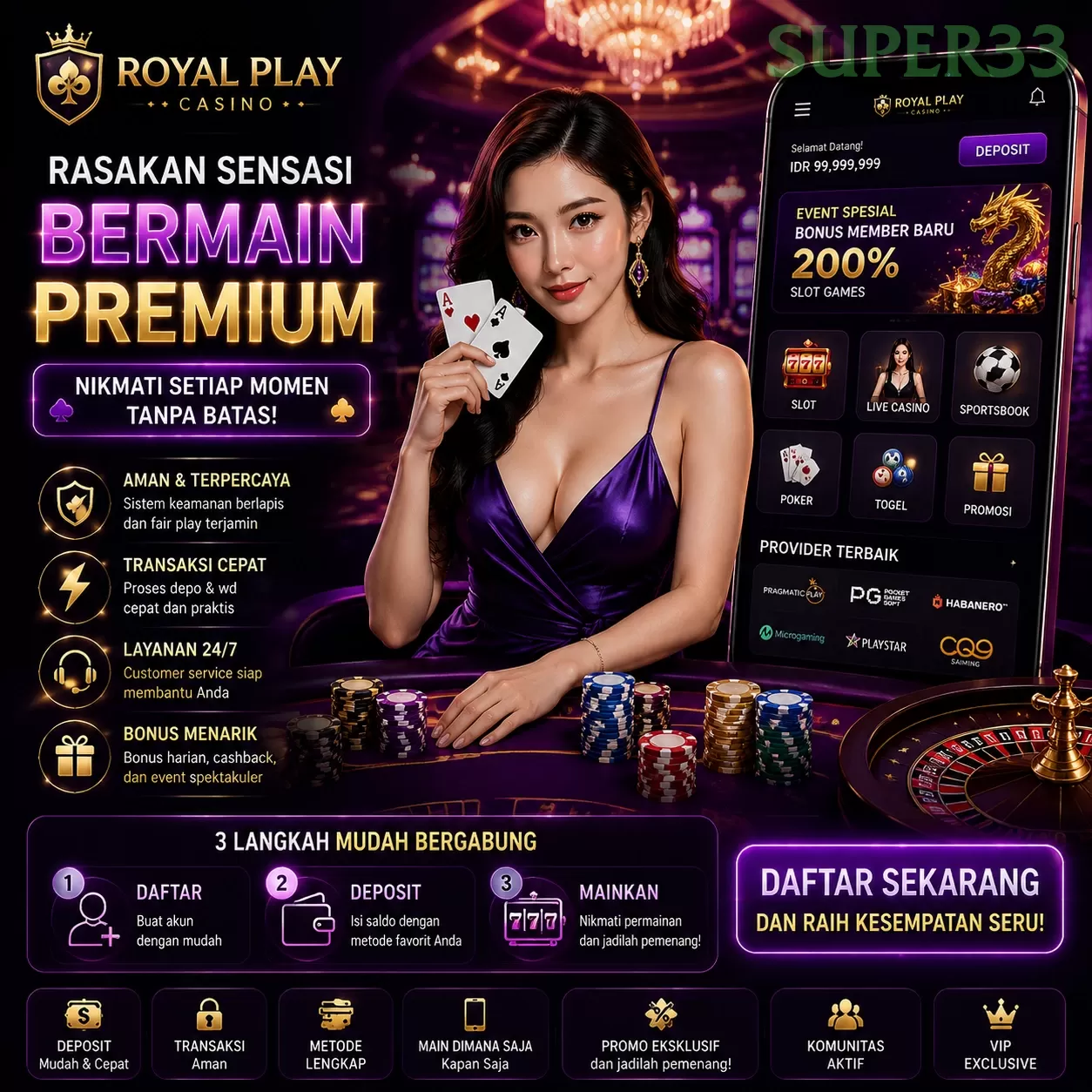 Login super33 Sekarang Bonus Melimpah