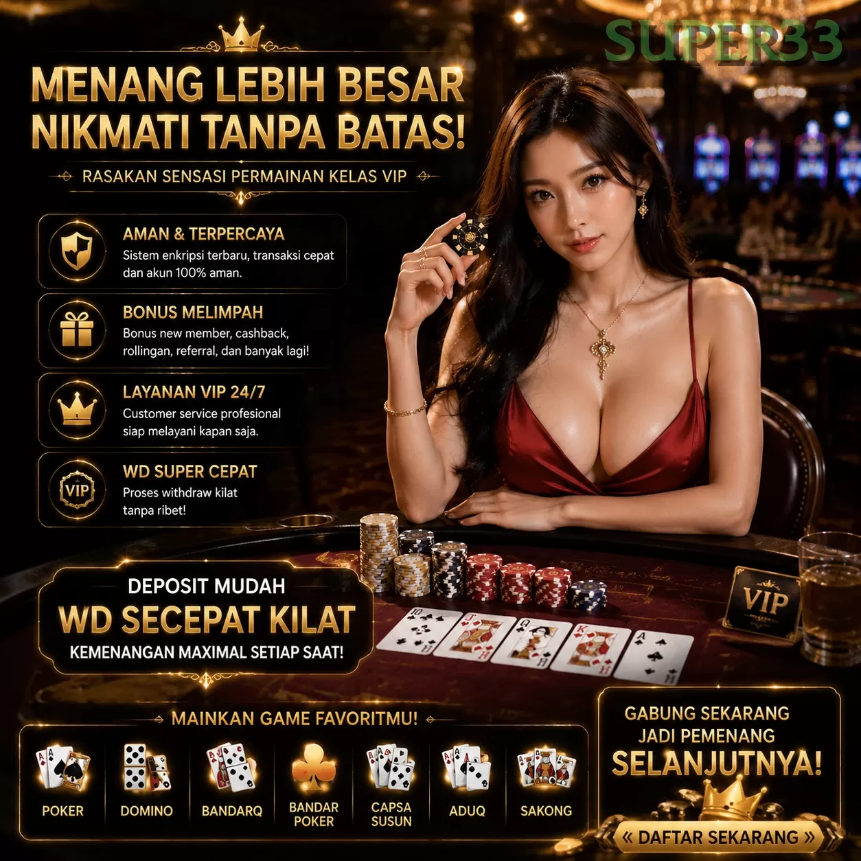 WELCOME BONUS NEW MEMBER 50_ promotion image